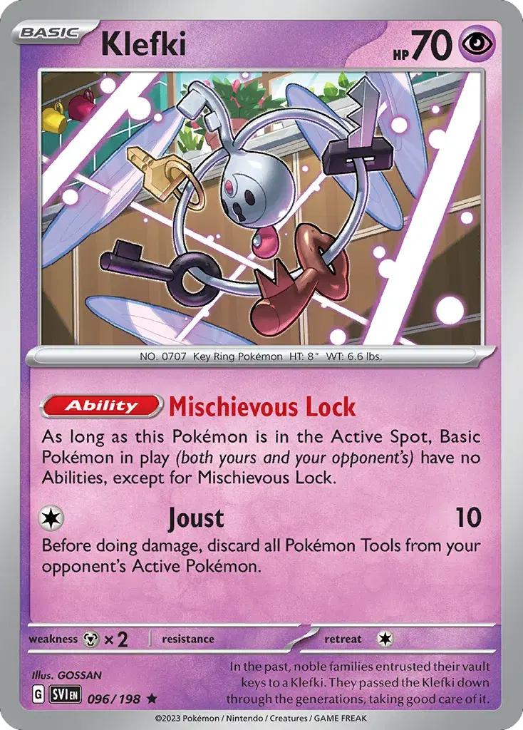 Klefki Scarlet & Violet 96
