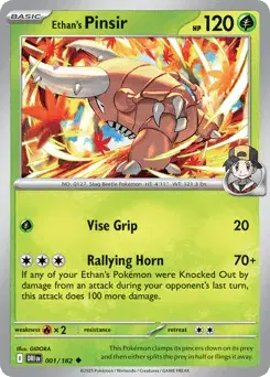 Ethan's Pinsir Destined Rivals