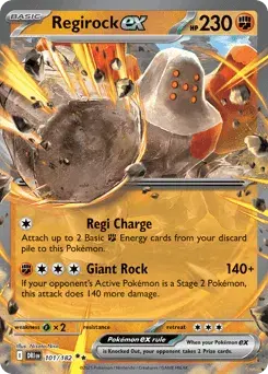 Regirock ex Destined Rivals