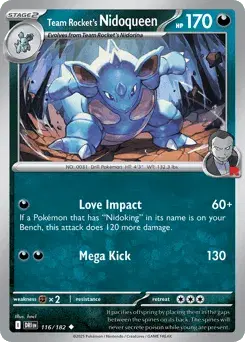 Team Rocket's Nidoqueen Destined Rivals