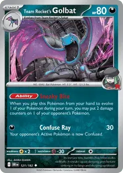 Team Rocket's Golbat Destined Rivals