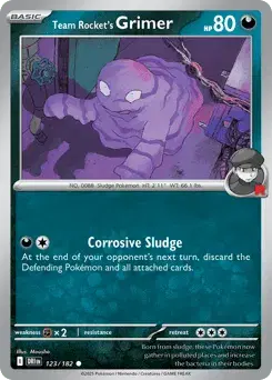 Team Rocket's Grimer Destined Rivals