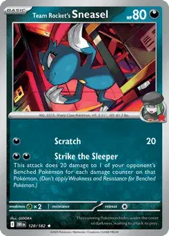 Team Rocket's Sneasel Destined Rivals