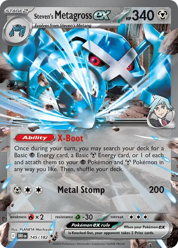 Steven's Metagross ex Destined Rivals 145