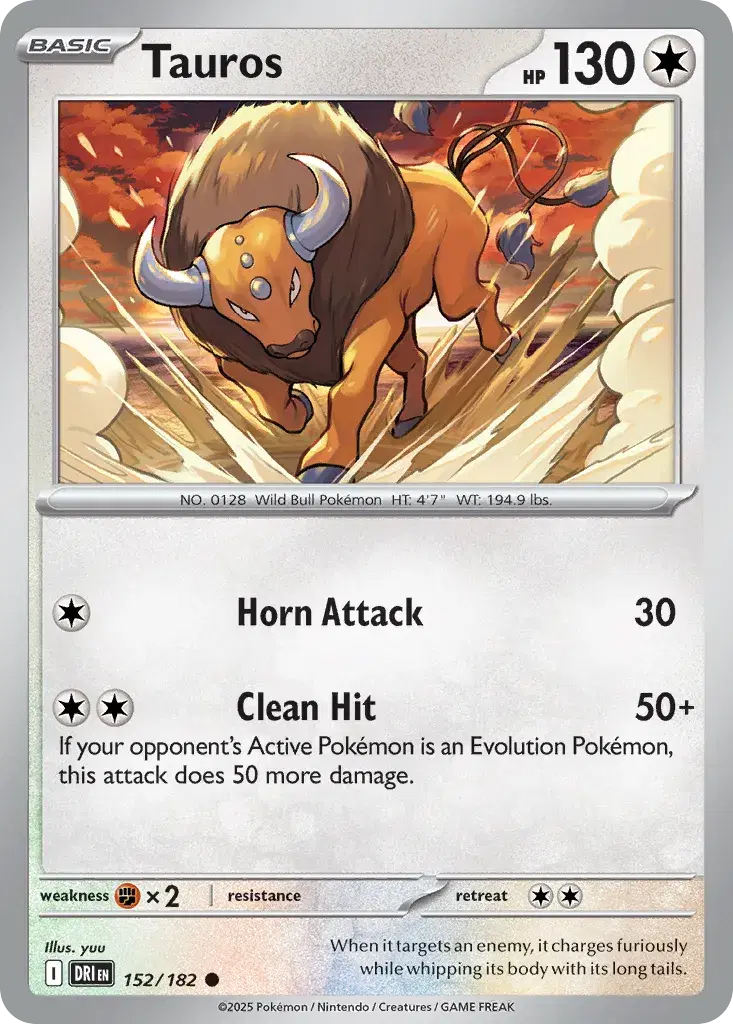 Tauros Destined Rivals 152