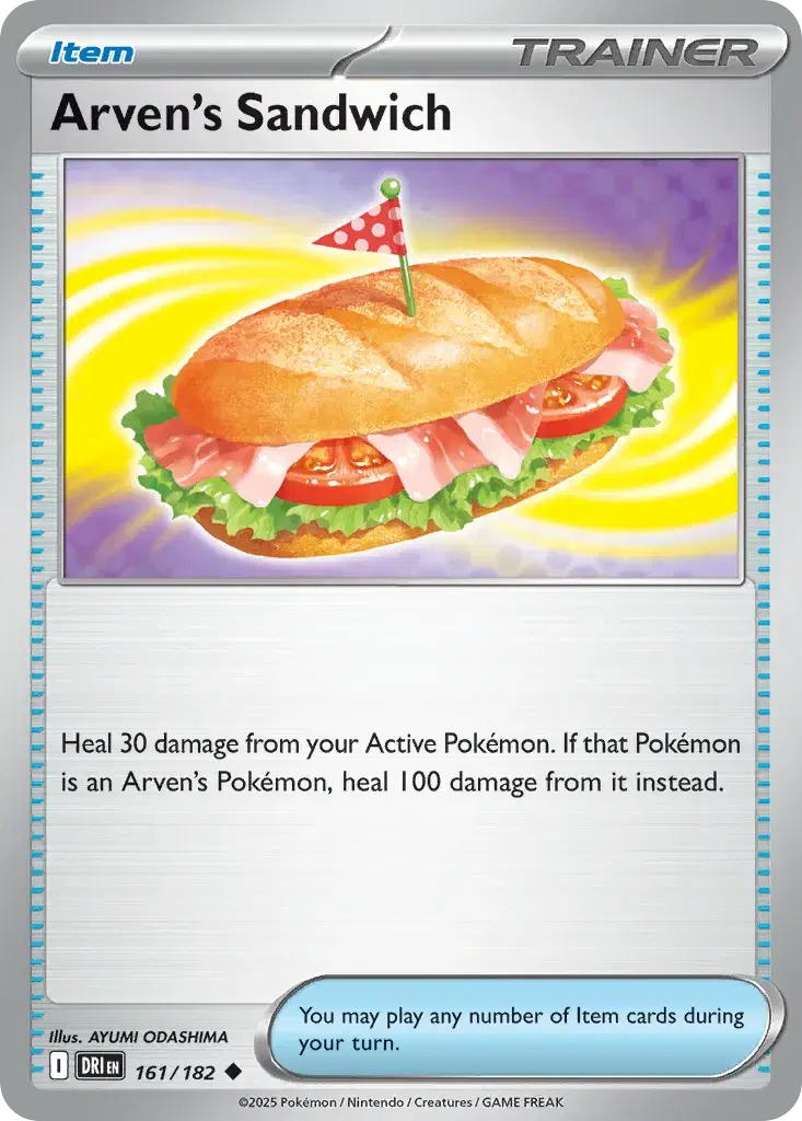 Arven's Sandwich Destined Rivals 161