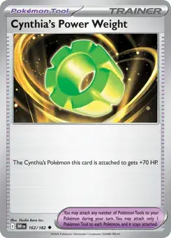 Cynthia's Power Weight Destined Rivals