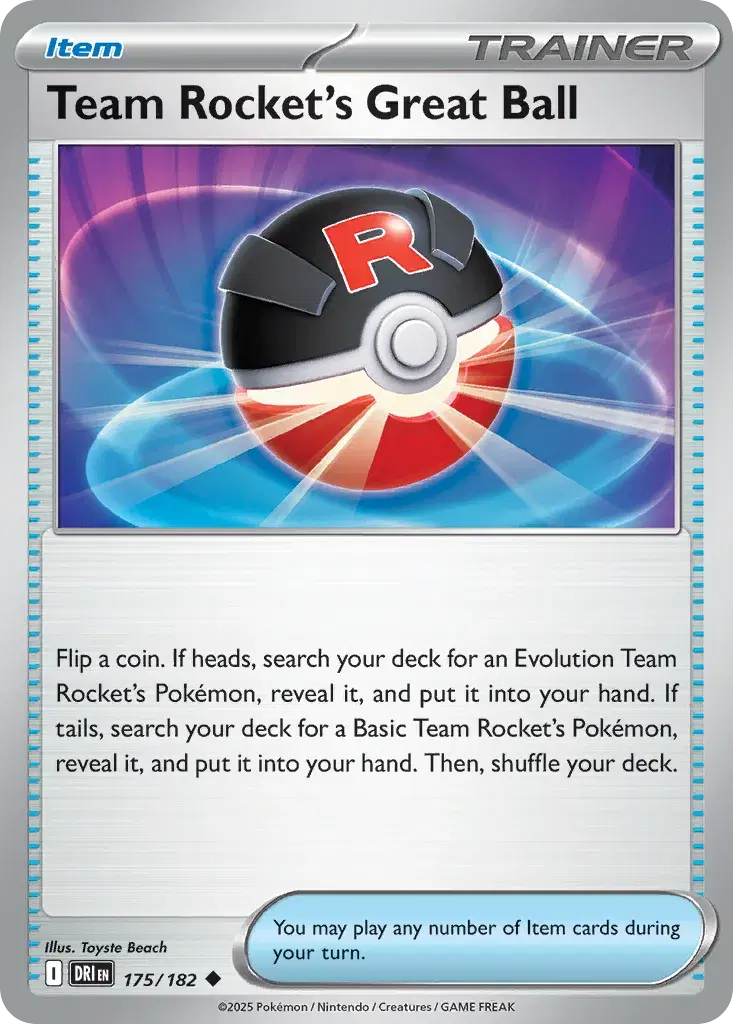 Team Rocket's Great Ball Destined Rivals 175