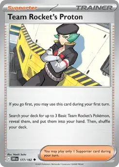 Team Rocket's Proton Destined Rivals