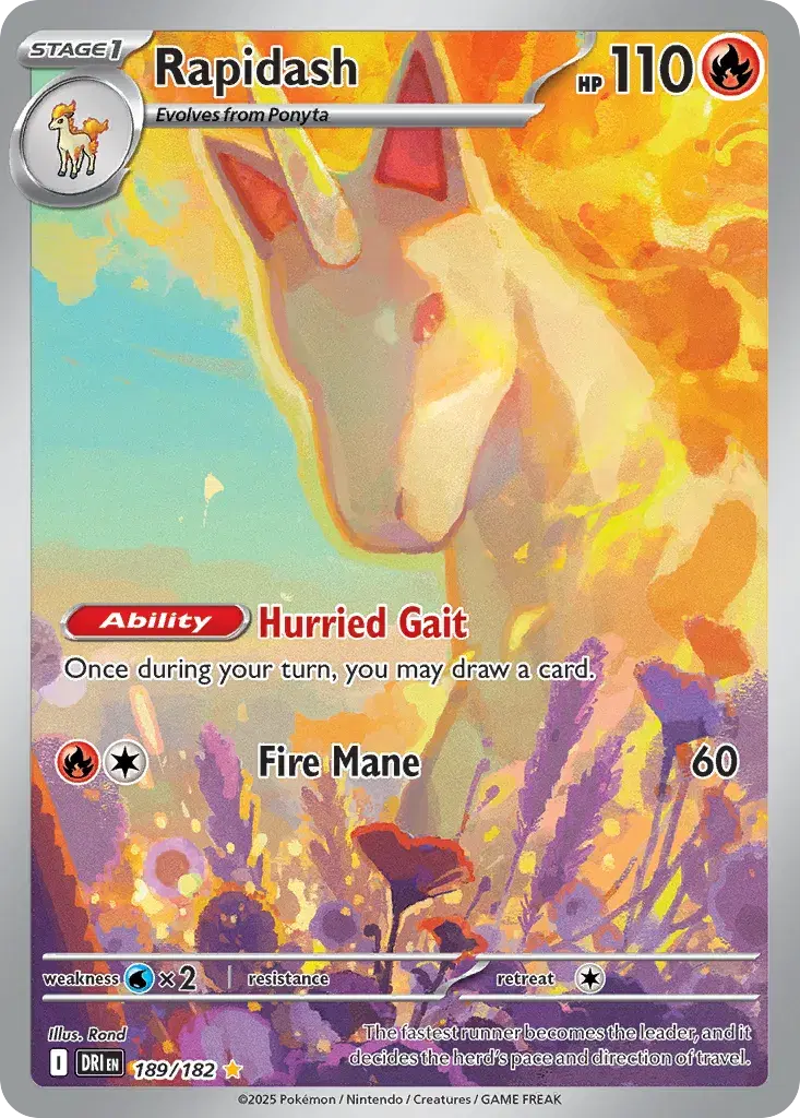 Rapidash Destined Rivals 189