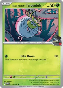 Team Rocket's Tarountula Destined Rivals