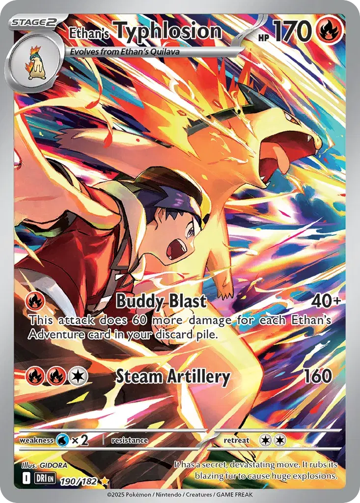 Ethan's Typhlosion Destined Rivals 190