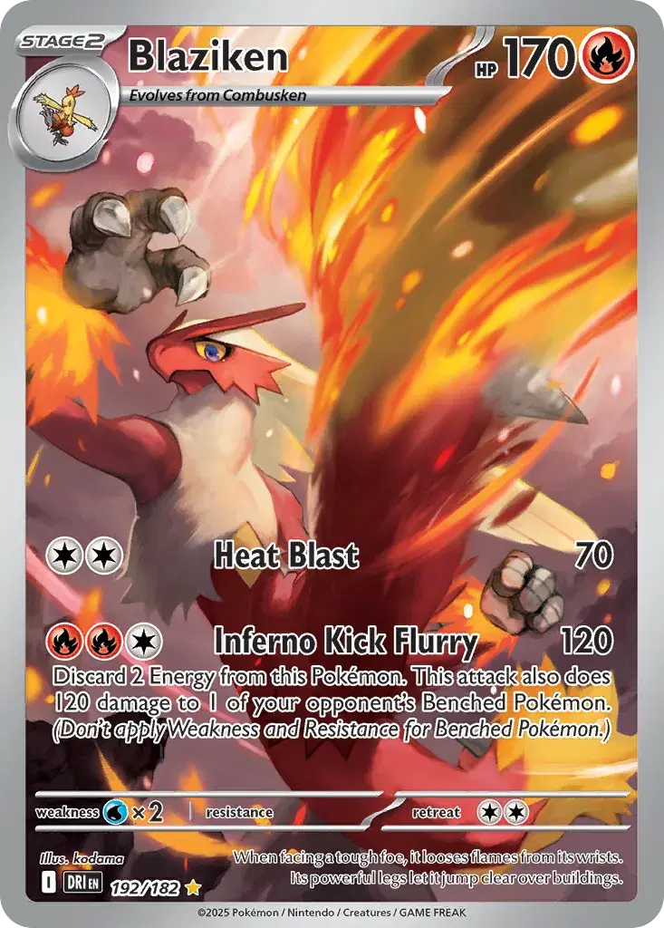 Blaziken Destined Rivals 192