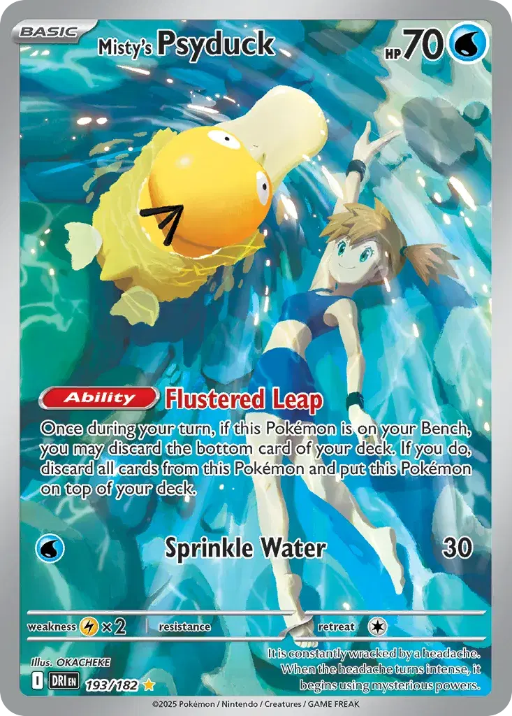 Misty's Psyduck Destined Rivals 193
