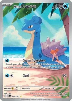Misty's Lapras Destined Rivals