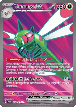 Yanmega ex Destined Rivals