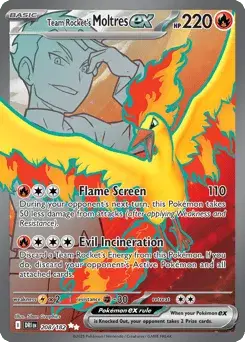Team Rocket's Moltres ex Destined Rivals