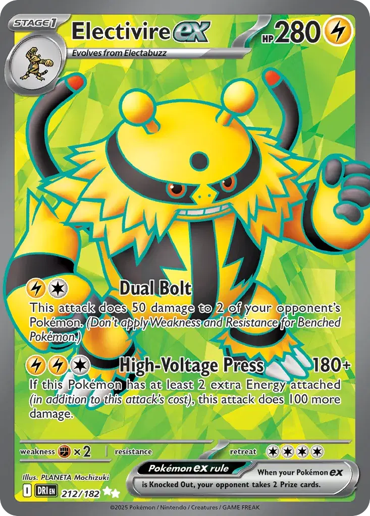 Electivire ex Destined Rivals 212