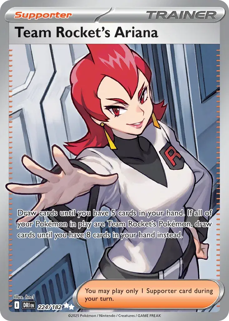 Team Rocket's Ariana Destined Rivals 224