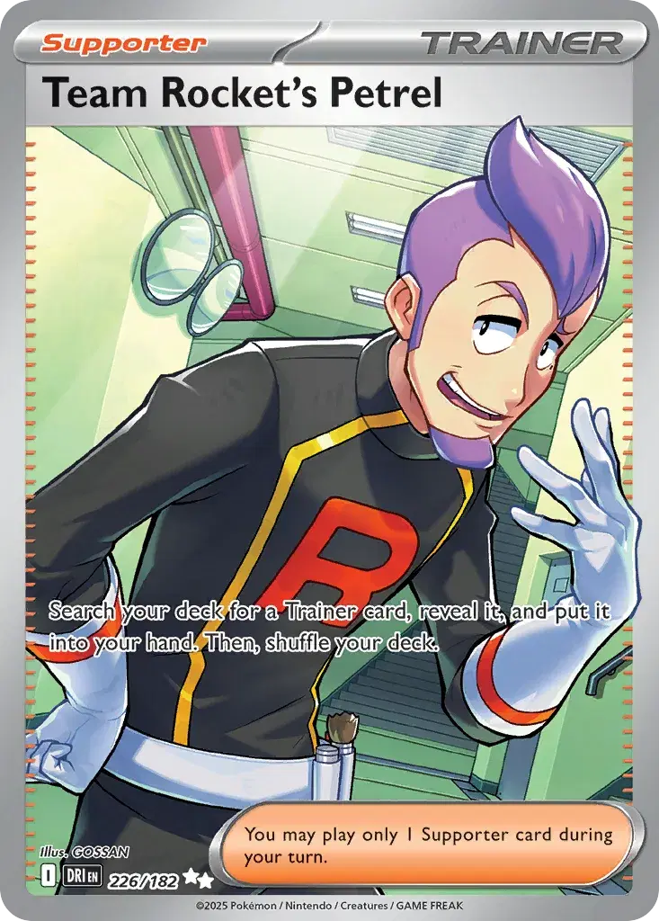 Team Rocket's Petrel Destined Rivals 226