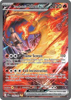 Team Rocket's Moltres ex Destined Rivals
