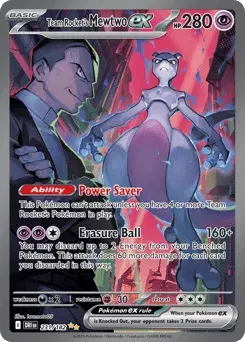 Team Rocket's Mewtwo ex Destined Rivals