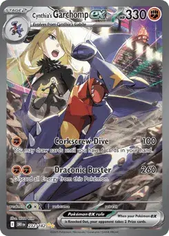 Cynthia's Garchomp ex Destined Rivals