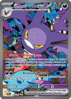 Team Rocket's Crobat ex Destined Rivals
