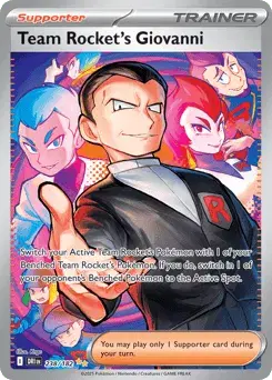 Team Rocket's Giovanni Destined Rivals