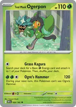 Teal Mask Ogerpon Destined Rivals