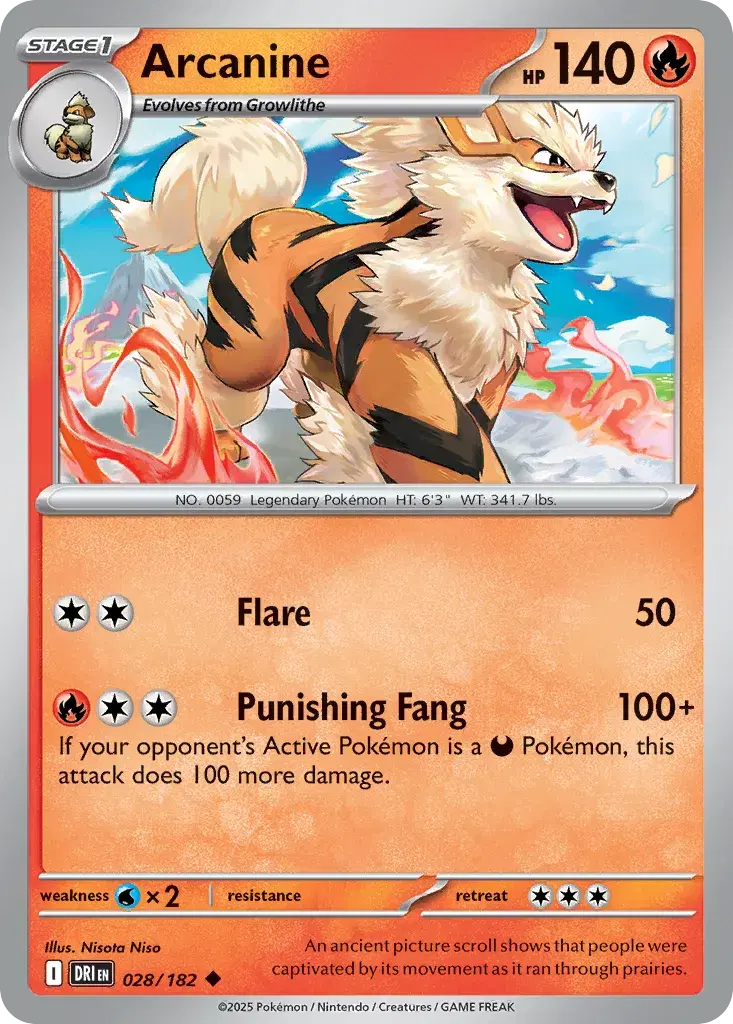 Arcanine Destined Rivals 28