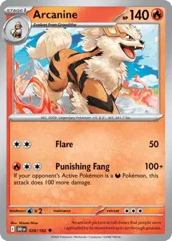 Arcanine Destined Rivals
