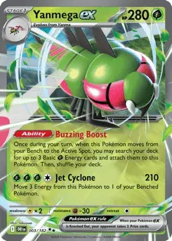 Yanmega ex Destined Rivals