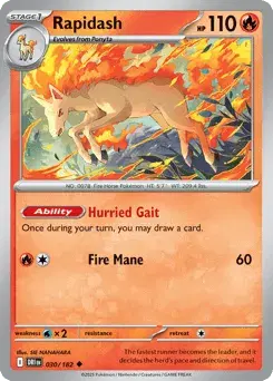 Rapidash Destined Rivals
