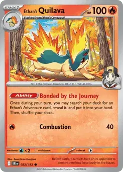 Ethan's Quilava Destined Rivals