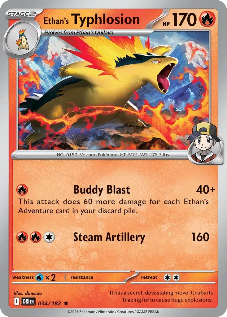 Ethan's Typhlosion Destined Rivals 34