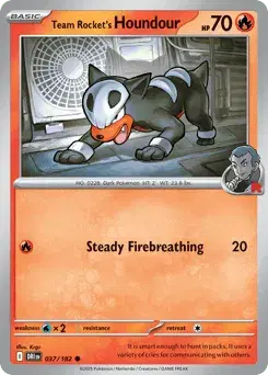 Team Rocket's Houndour Destined Rivals