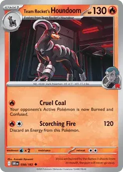 Team Rocket's Houndoom Destined Rivals