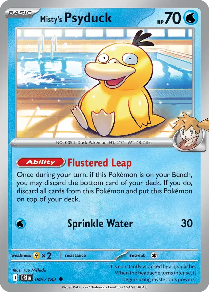 Misty's Psyduck Destined Rivals 45