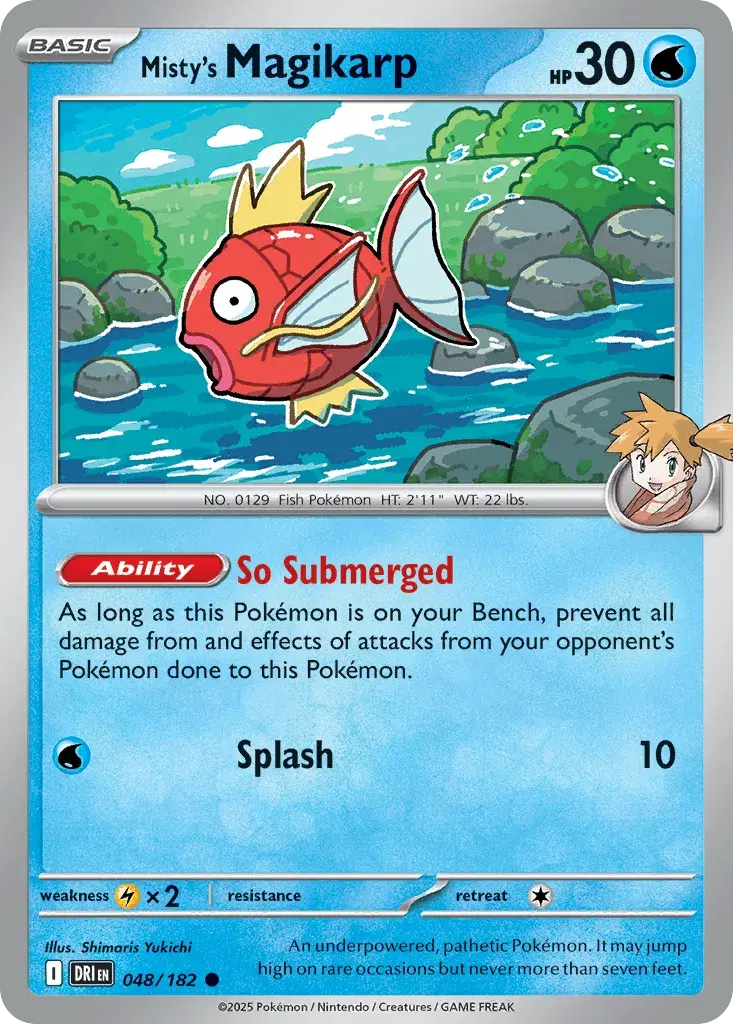 Misty's Magikarp Destined Rivals 48