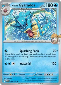 Misty's Gyarados Destined Rivals