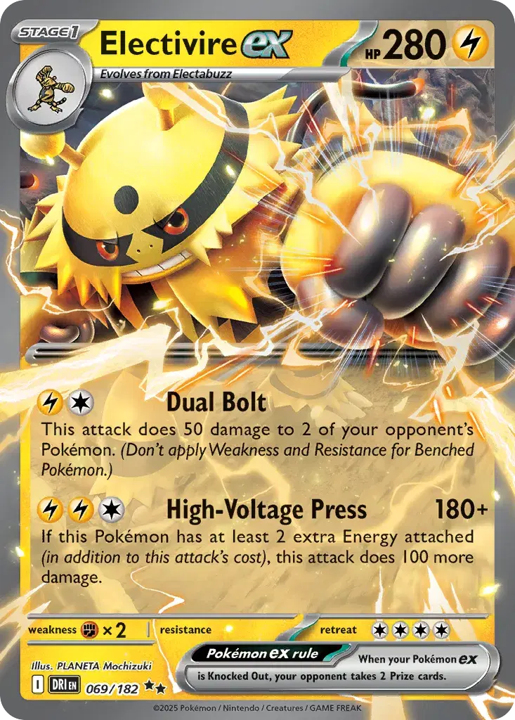 Electivire ex Destined Rivals 69