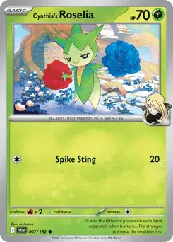 Cynthia's Roselia Destined Rivals