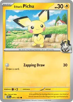 Ethan's Pichu Destined Rivals