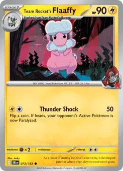 Team Rocket's Flaaffy Destined Rivals