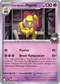 Team Rocket's Hypno Destined Rivals