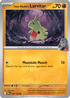 Team Rocket's Larvitar Destined Rivals
