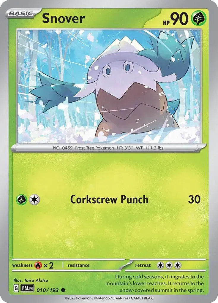 Snover Paldea Evolved 10