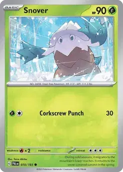 Snover Paldea Evolved