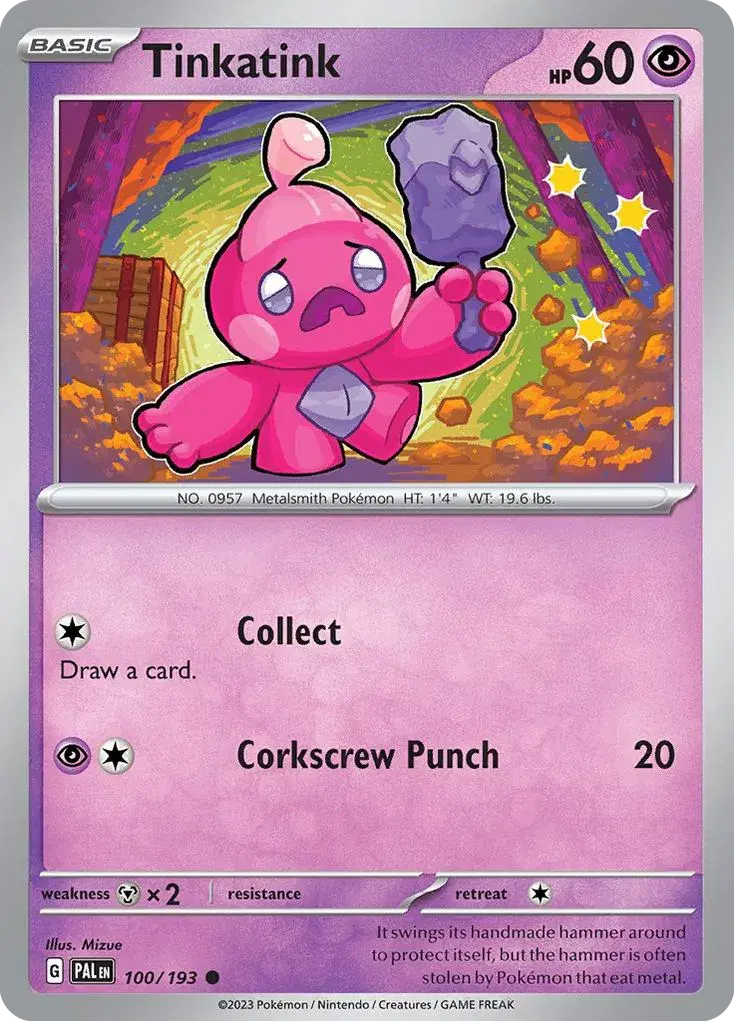 Tinkatink Paldea Evolved 100